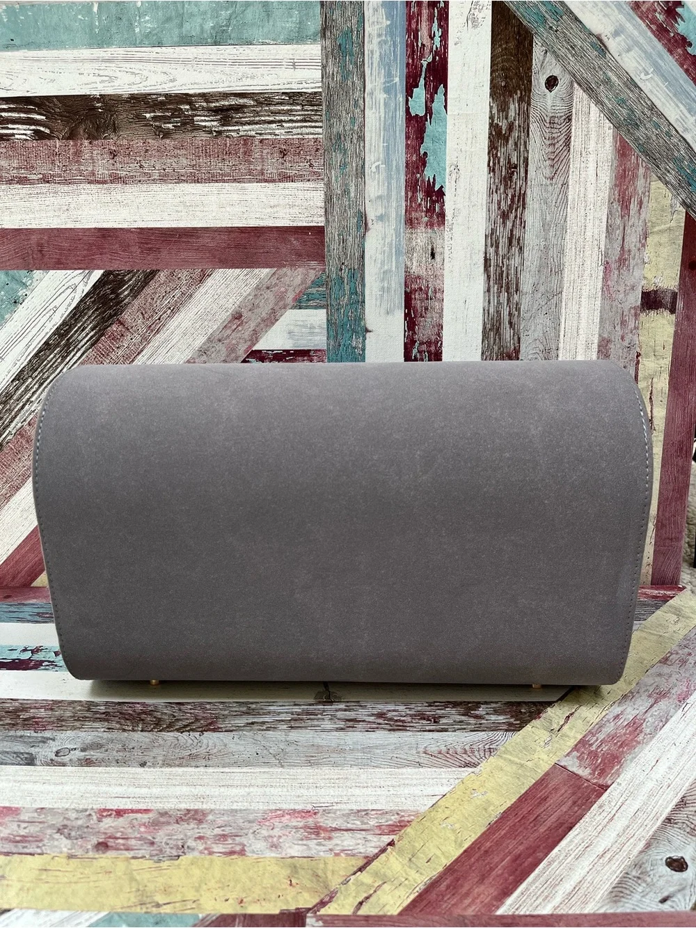 T3 Exclusive Aire 360 Luxe Carrying Case Sugar Plum EUC Vegan Suede Hair Travel